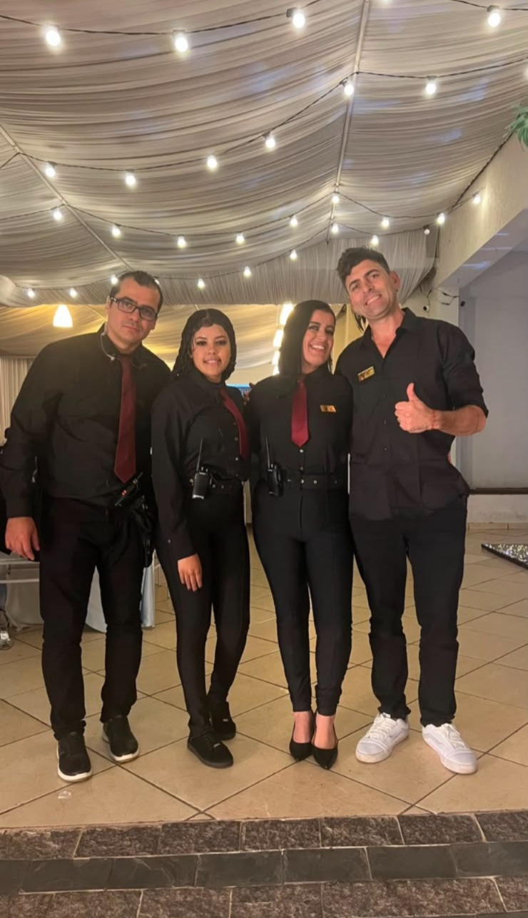 Equipe Nick Eventos em ação durante o evento